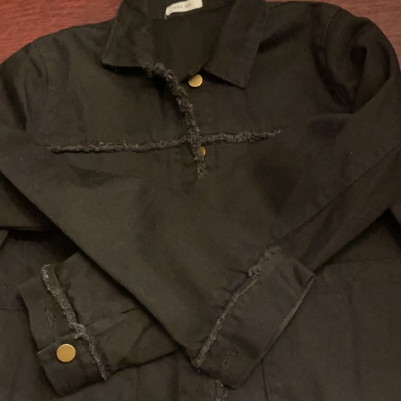 Mod Ref Black Jean Jacket - Picture 3 of 4